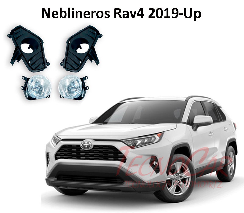Neblineros Toyota Rav4 2019-Up Halógena